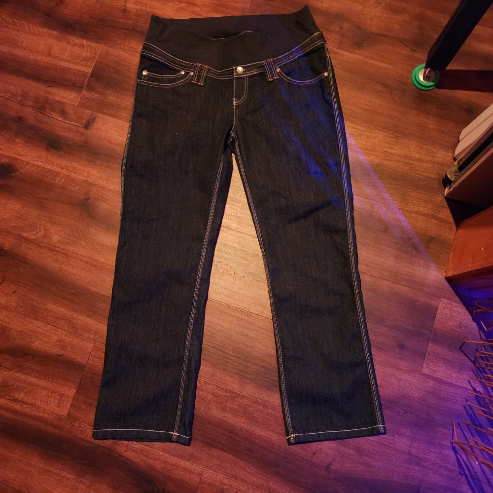 Oh! Mamma Maternity Jeans Large